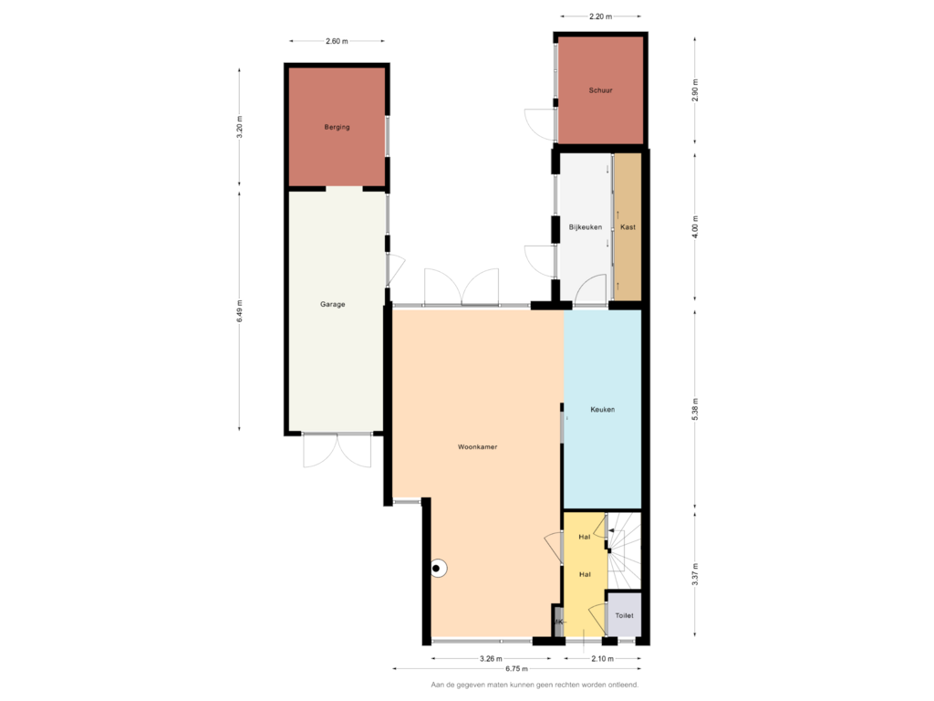 View floorplan of Begane grond of de Haar 1