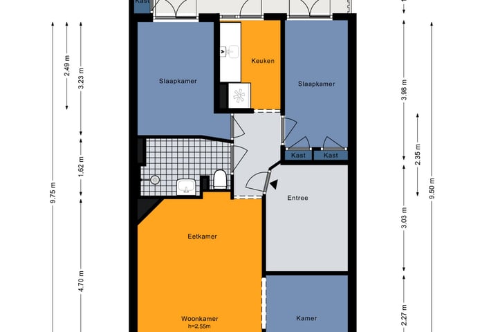 Bekijk foto 22 van Kromme-Mijdrechtstraat 34-3