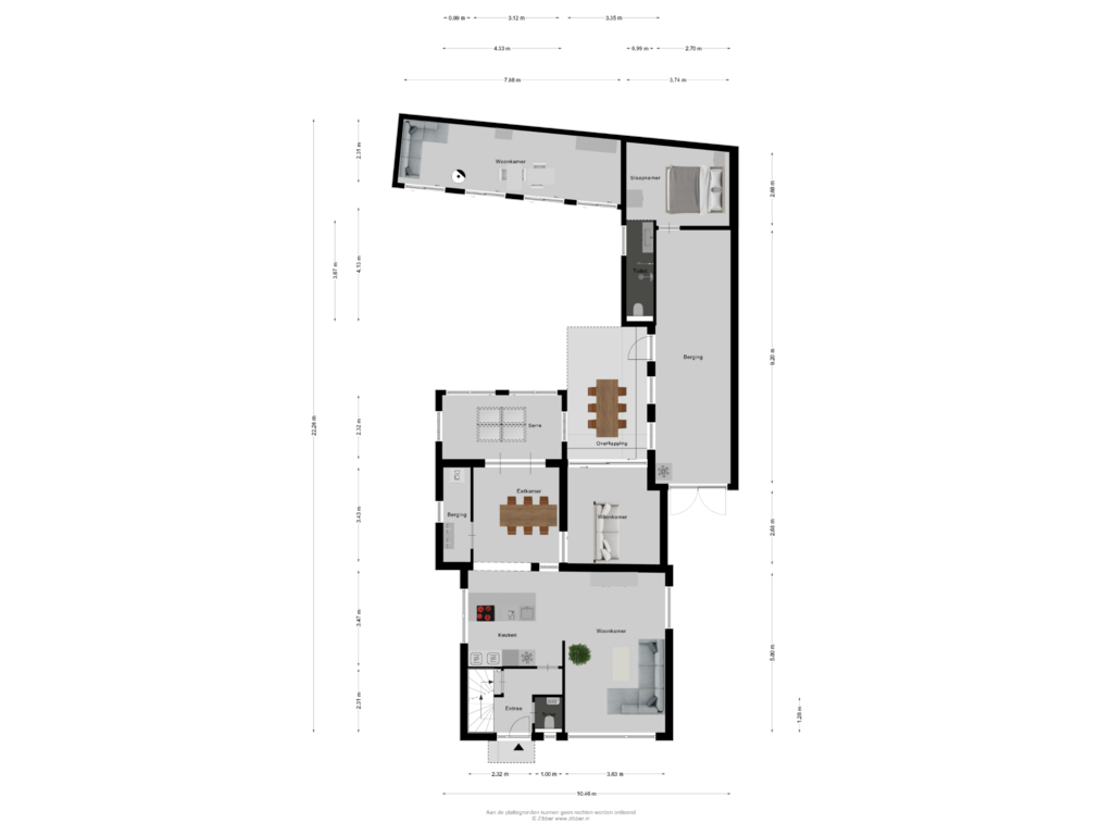 View floorplan of Begane Grond of Kerkeveldstraat 7