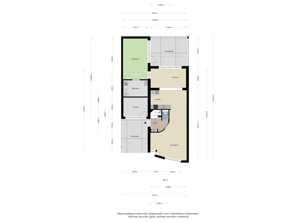 Bekijk plattegrond van Begane Grond van Steilrand 8