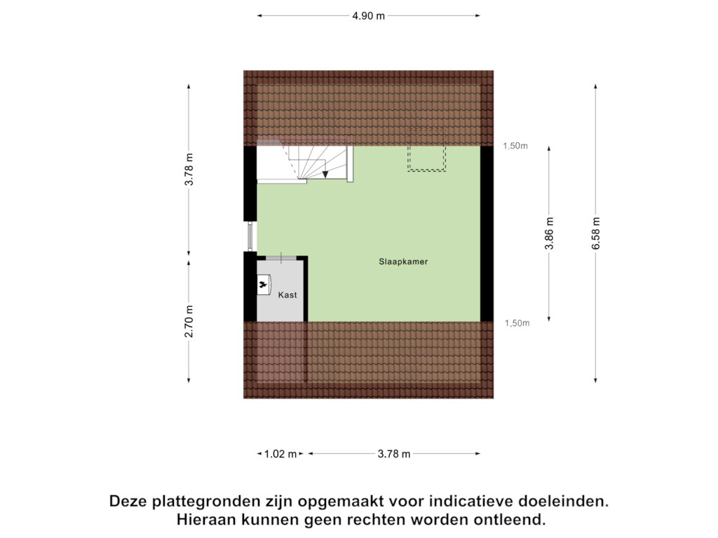 Bekijk plattegrond van Tweede Verdieping van Steilrand 8