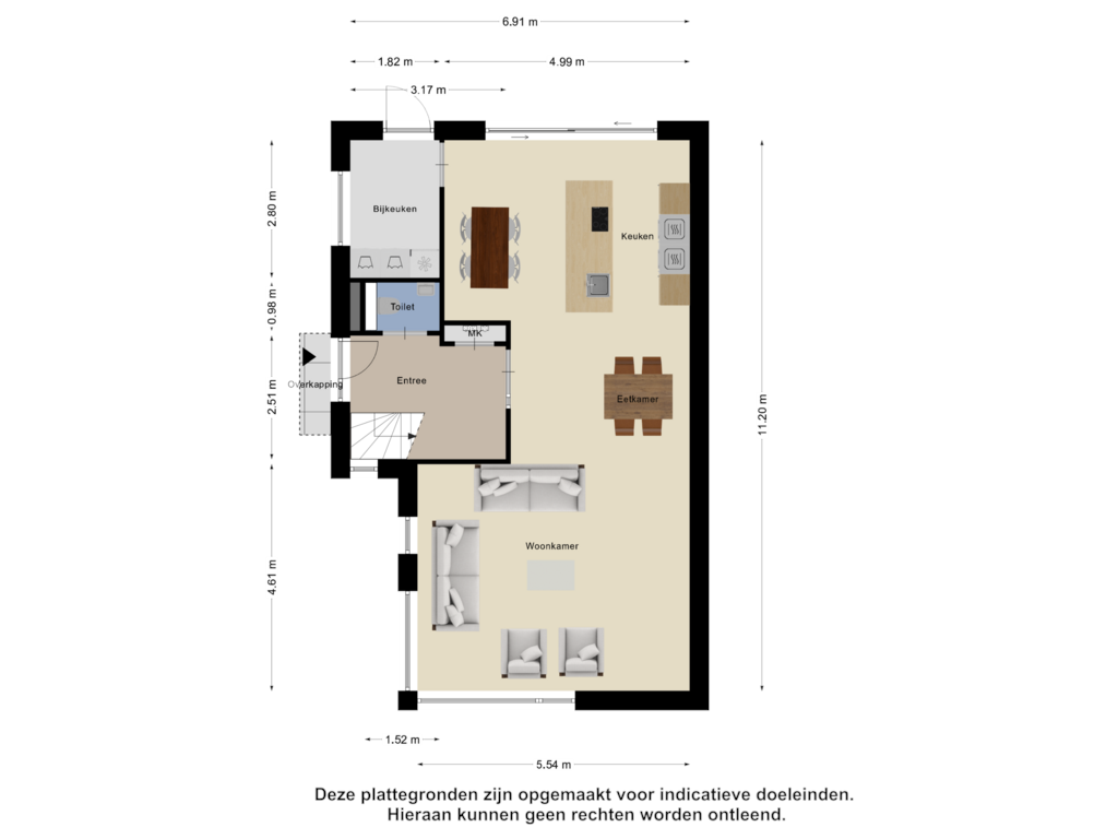 View floorplan of Begane Grond of Siegersslag 31