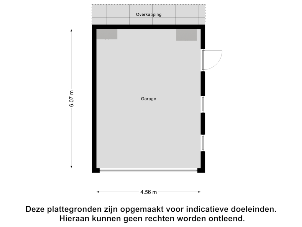 View floorplan of Garage of Siegersslag 31