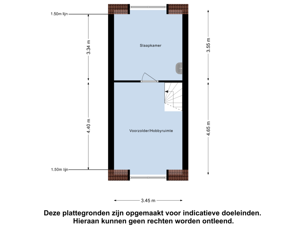 Bekijk plattegrond van 2e Verdieping van Nieuwstraat 8