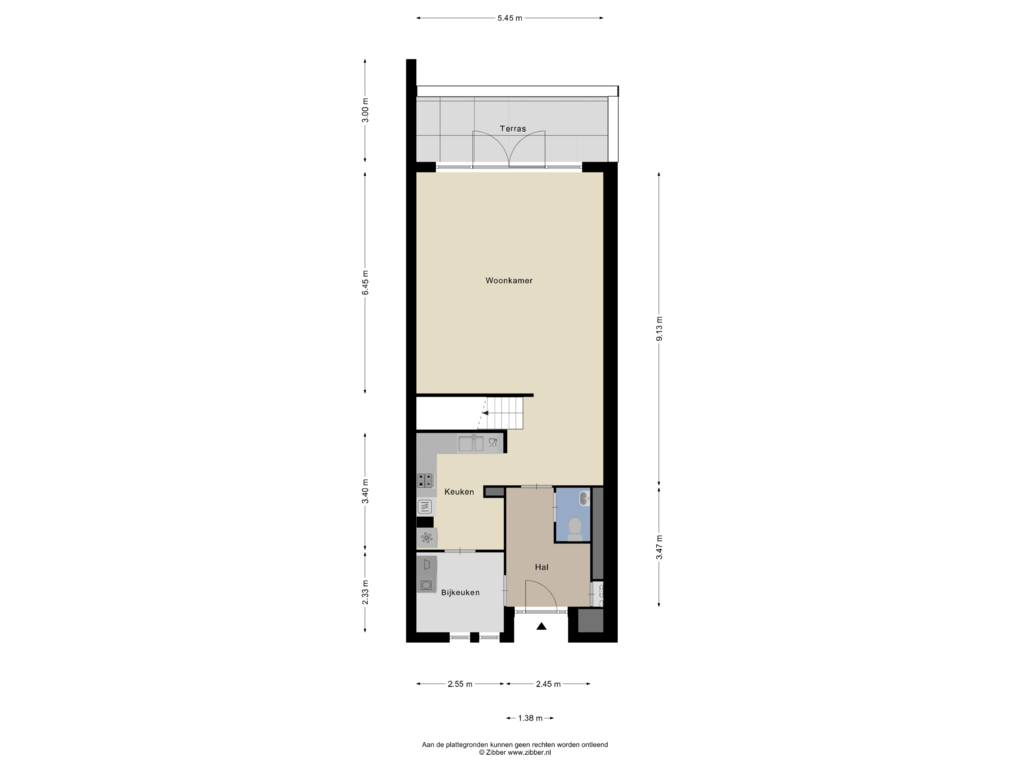 Bekijk plattegrond van Eerste verdieping van Kabbelaarsbank 3-17