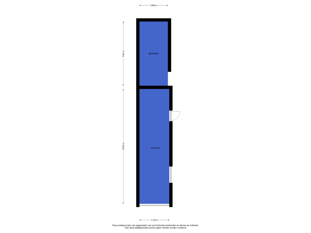 Bekijk plattegrond van GARAGE van Achterhoven 32