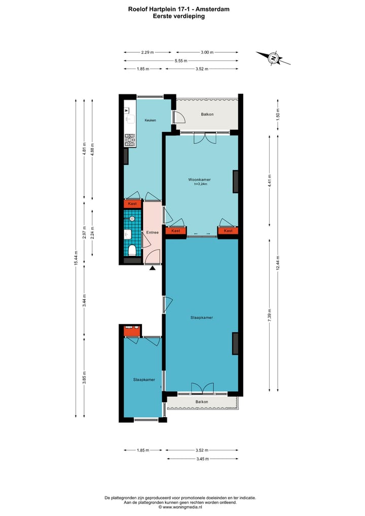 Foto 19 van Roelof Hartplein 17-1