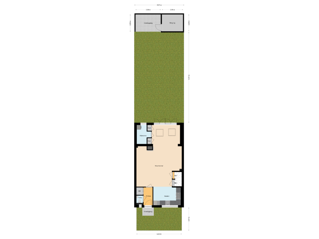 Bekijk plattegrond van Situatie van Roskamp 30