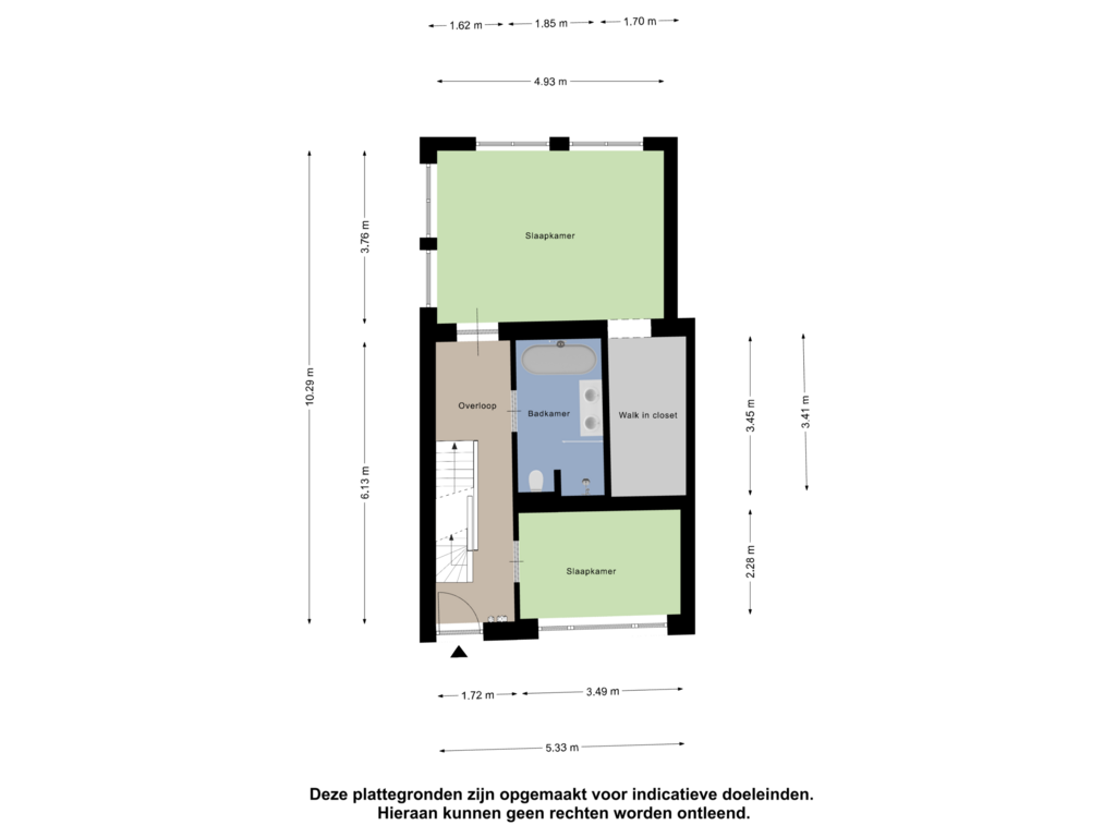 View floorplan of Begane Grond of Middenmolendijk 179