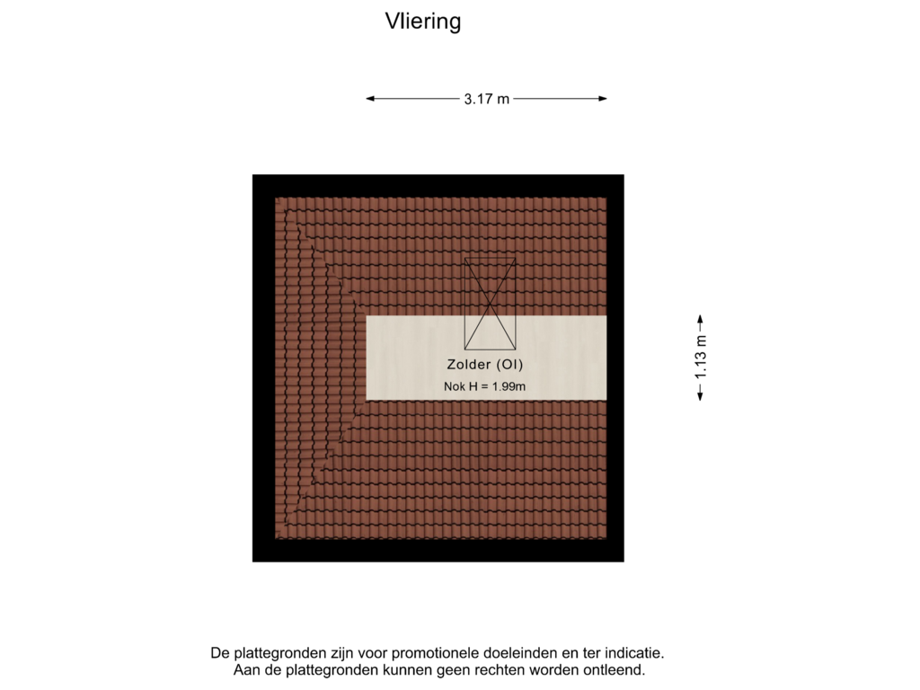 Bekijk plattegrond van Vliering van Voorstadslaan 204