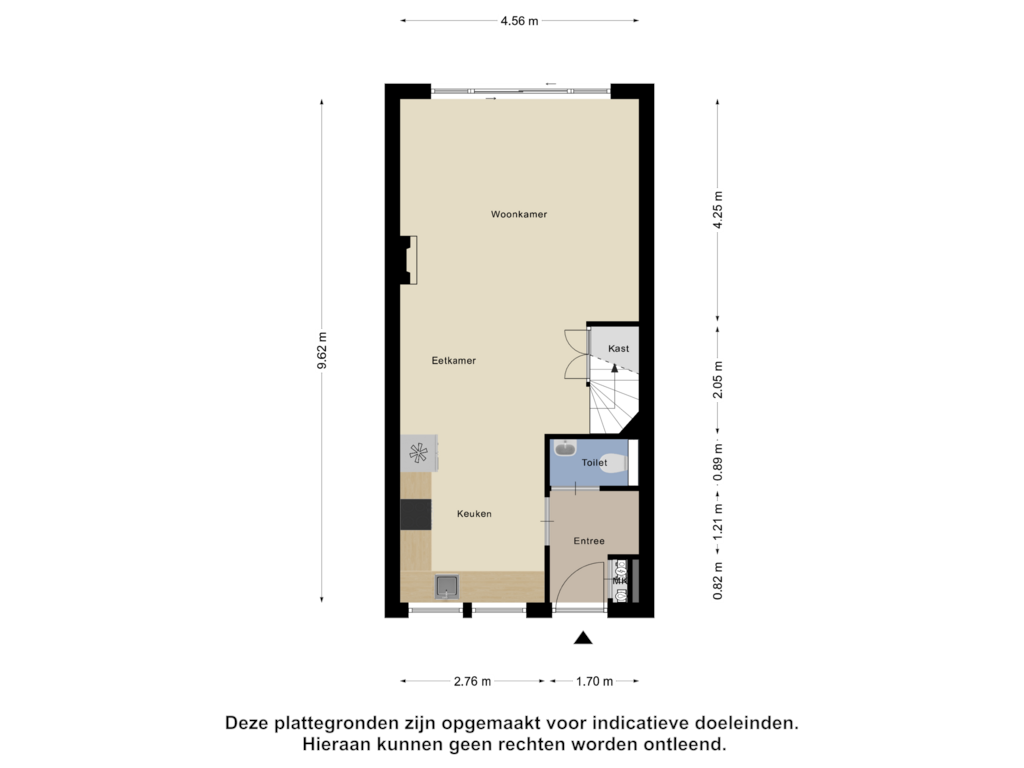 Bekijk plattegrond van Begane Grond van Hendrik Copijnstraat 32