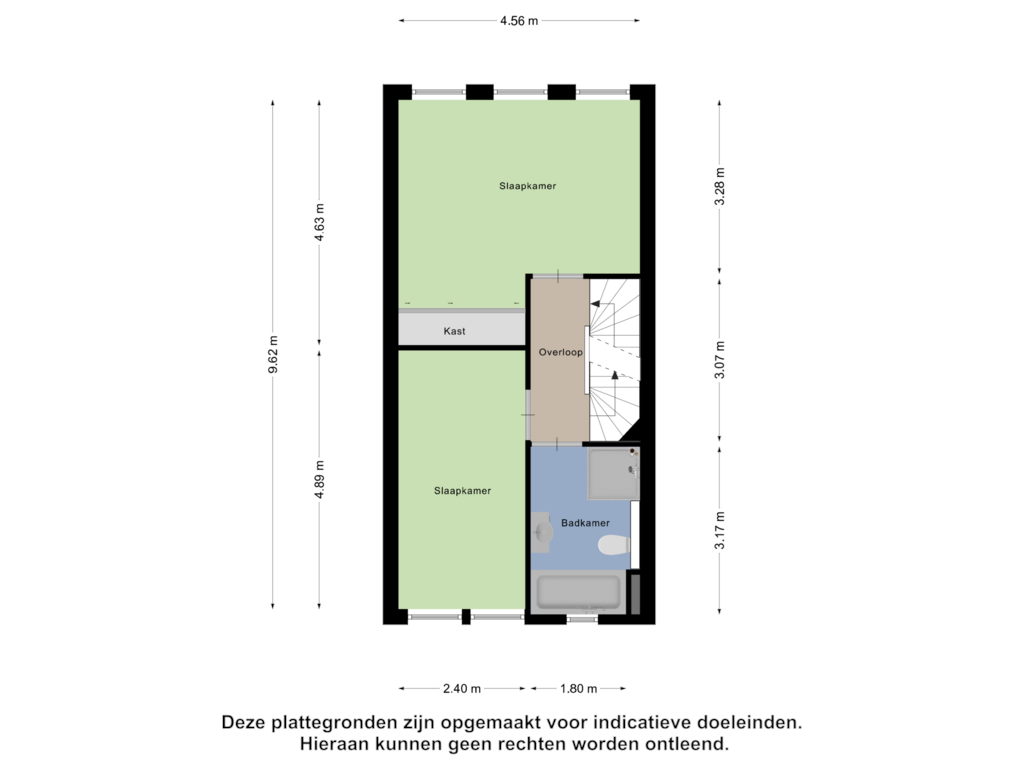 Bekijk plattegrond van Eerste Verdieping van Hendrik Copijnstraat 32