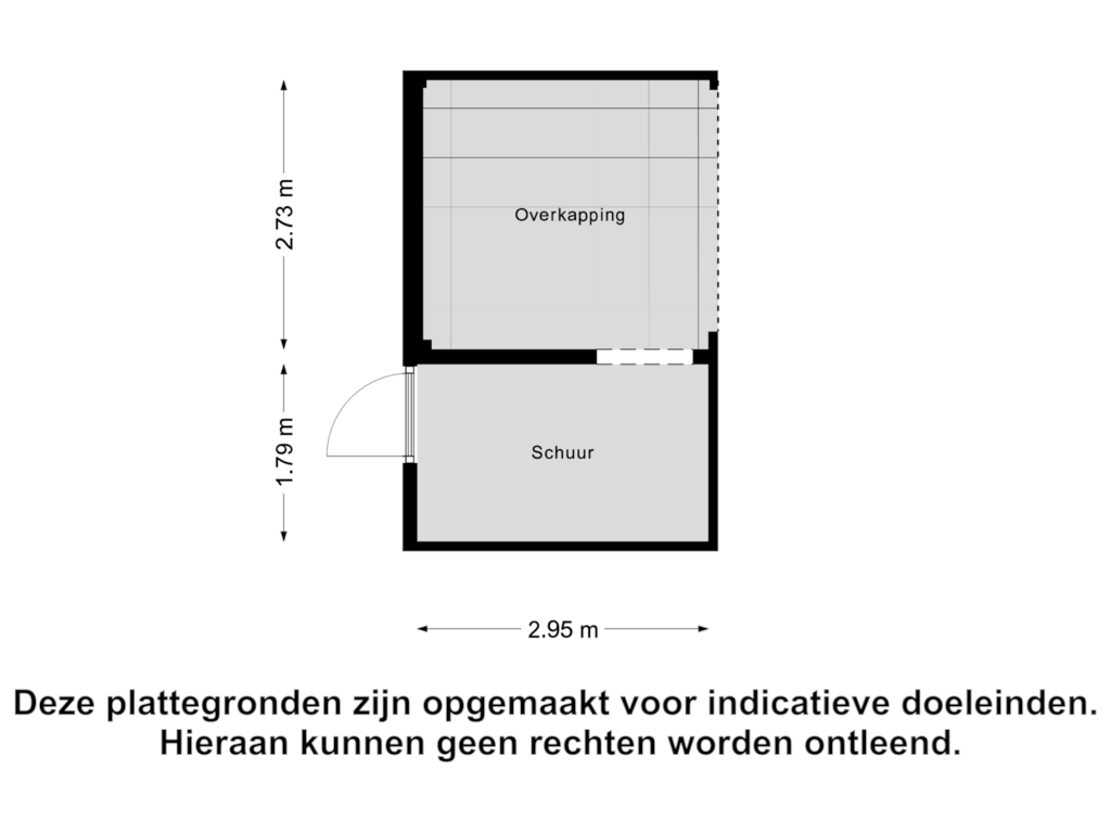 Bekijk plattegrond van Schuur van Hendrik Copijnstraat 32