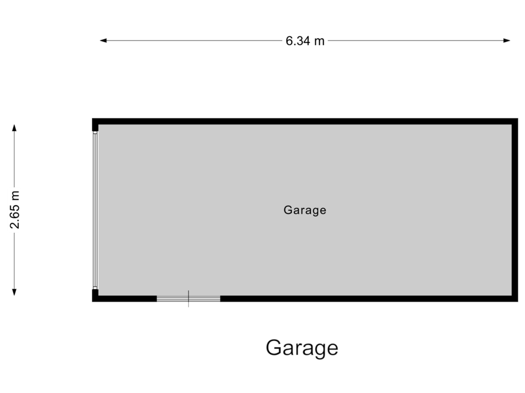 Bekijk plattegrond van Garage van Bredeweg 350