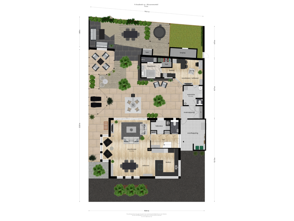 Bekijk plattegrond van TUIN van Vriesdonk 13