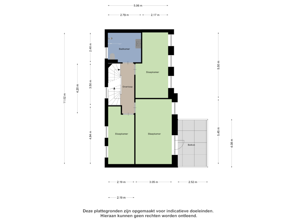 View floorplan of Eerste Verdieping of Arsenaal 17