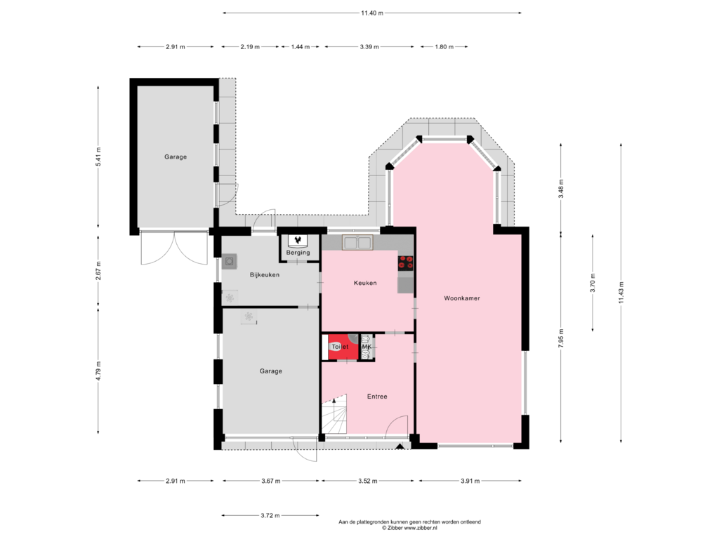 Bekijk plattegrond van Begane Grond van Gysbert Japiksstrjitte 4