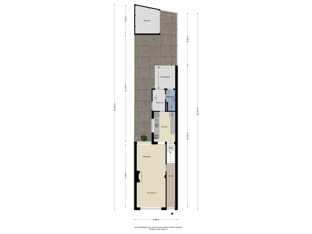 Bekijk plattegrond van Begane Grond_Tuin van Van Goorstraat 34