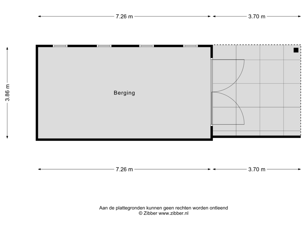 View floorplan of BERGING of Gever 11