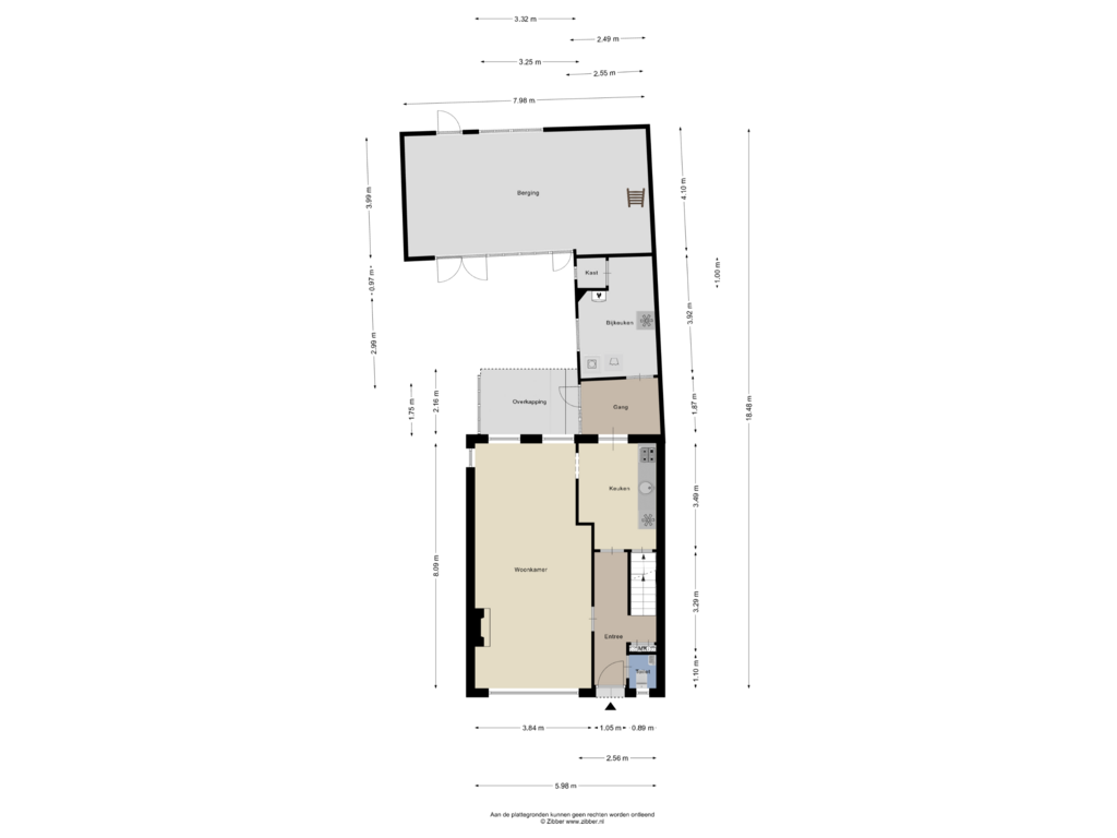 Bekijk plattegrond van Begane Grond van Haven 31