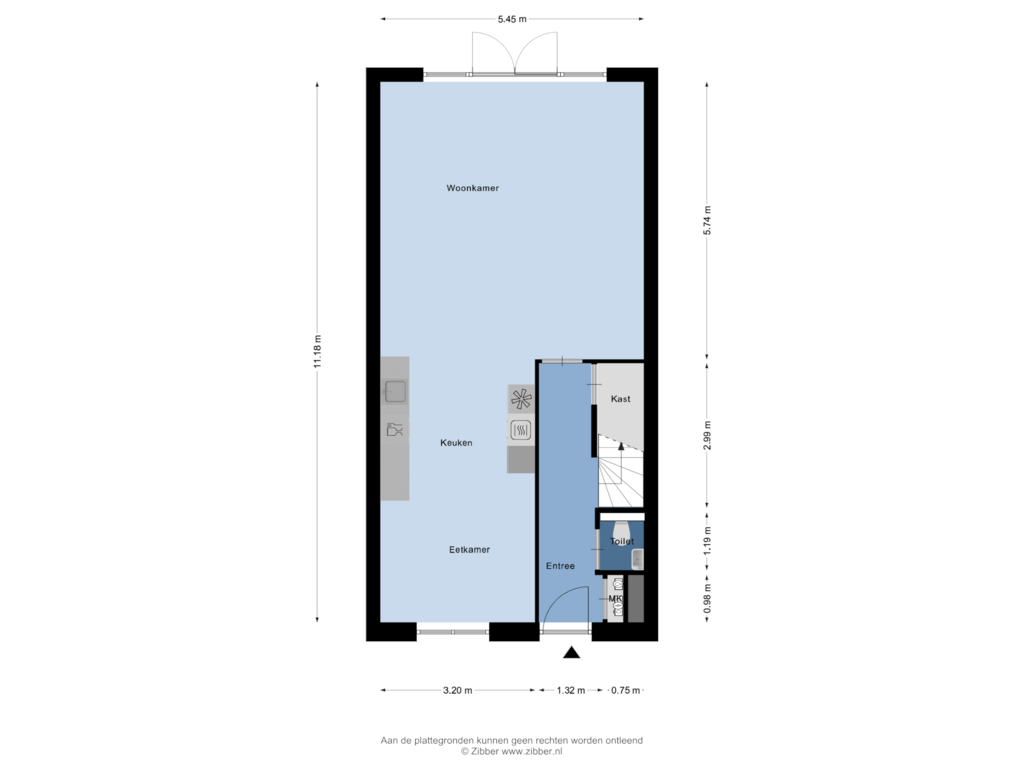 Bekijk plattegrond van Begane Grond van Cobra 34