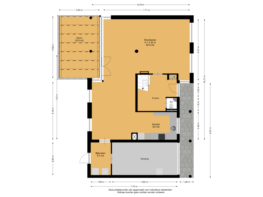 Bekijk plattegrond van Begane Grond van Stippelzegge 3