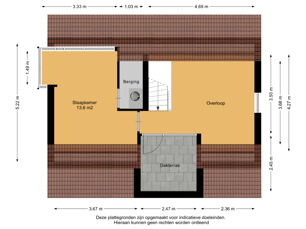 Bekijk plattegrond van 2e Verdieping van Stippelzegge 3