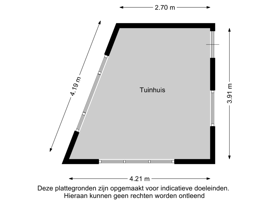 Bekijk plattegrond van Tuinhuis van Stippelzegge 3