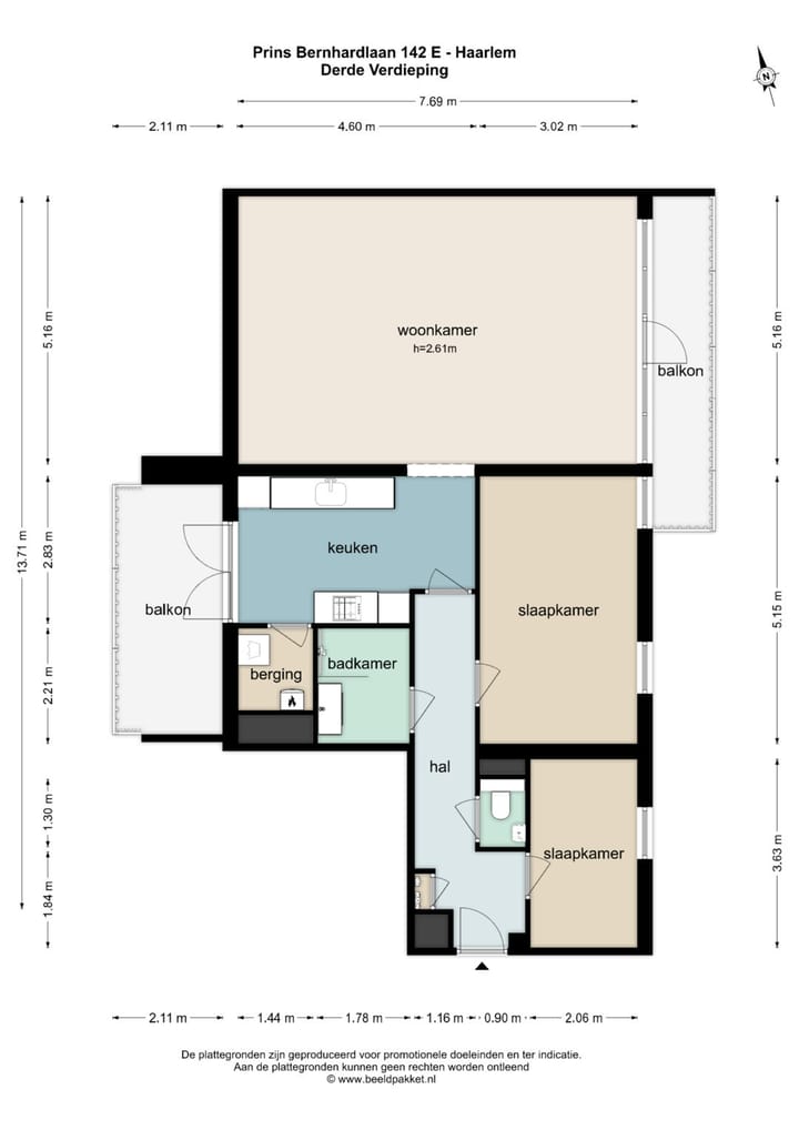 Foto 32 van Prins Bernhardlaan 142-E
