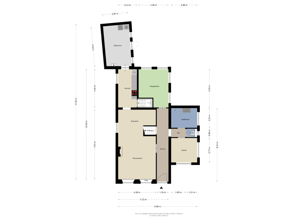 Bekijk plattegrond van Begane Grond van Cornelis Albertsstraat 3