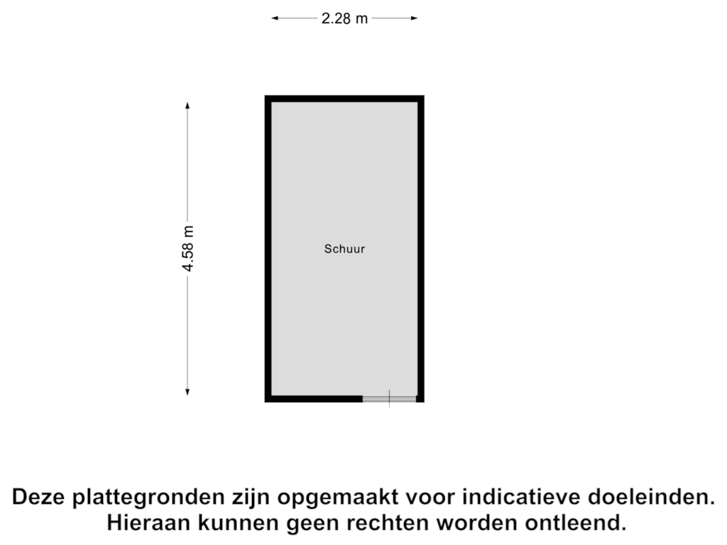 Bekijk plattegrond van Schuur van Deltastraat 27