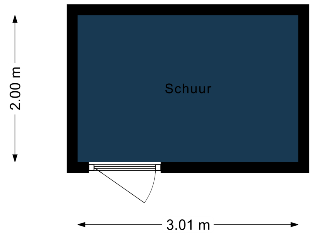 View floorplan of Schuur of Donge 33