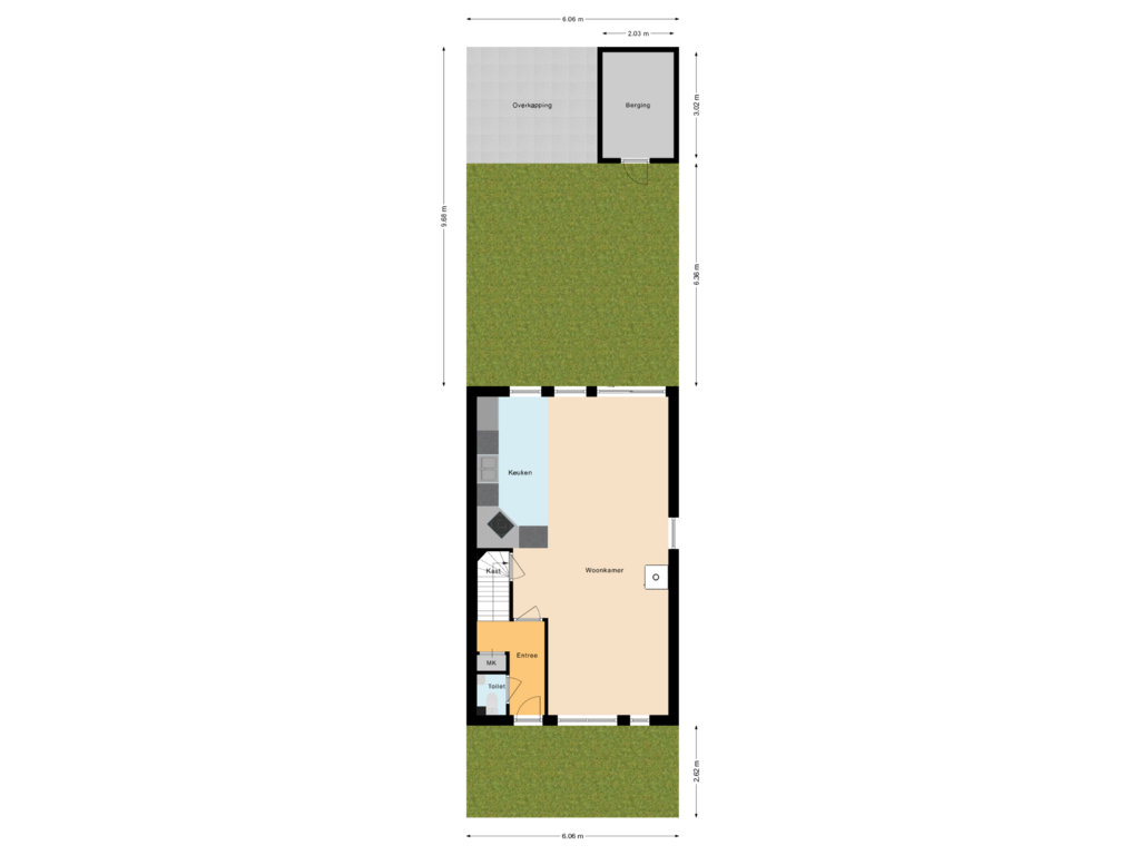 View floorplan of Situatie of Zeijerveen 2