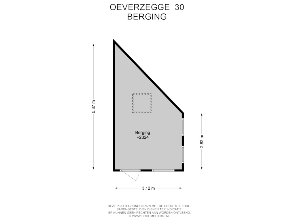 Bekijk plattegrond van Berging van Oeverzegge 30