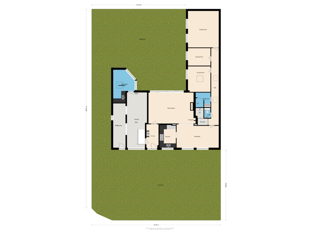 Bekijk plattegrond van Situatie van J. van Heemskerklaan 18