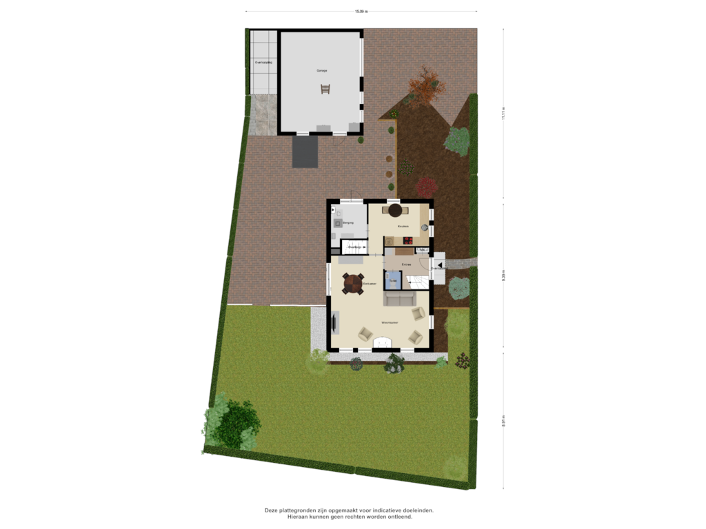 Bekijk plattegrond van Begane Grond_Tuin van Sleedoornweg 94