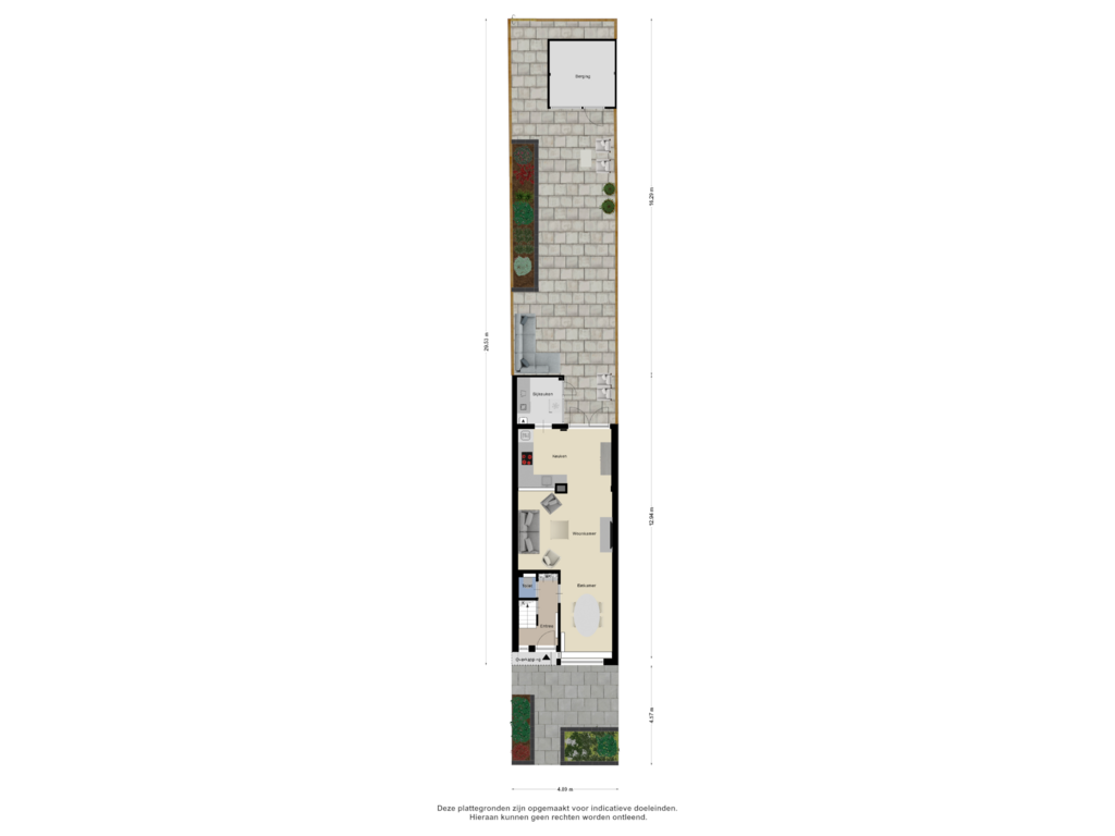 Bekijk plattegrond van Begane Grond_Tuin van Rozenlaan 39