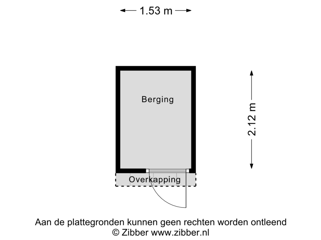 Bekijk plattegrond van Berging van Goudsmidshoeve 428