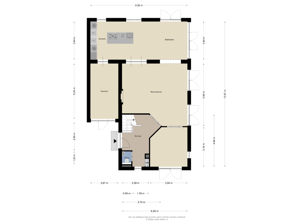 Bekijk plattegrond van Begane Grond van Leeuwerik 29