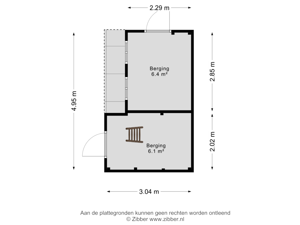 Bekijk plattegrond van Berging van Weegbree 27