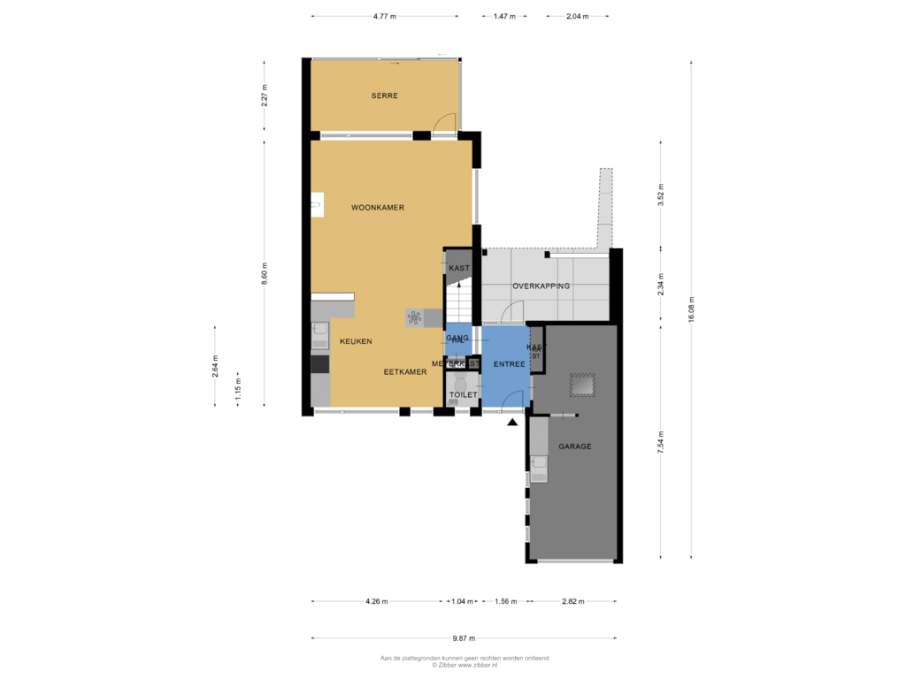 Bekijk plattegrond van Begane grond van Roskamp 10