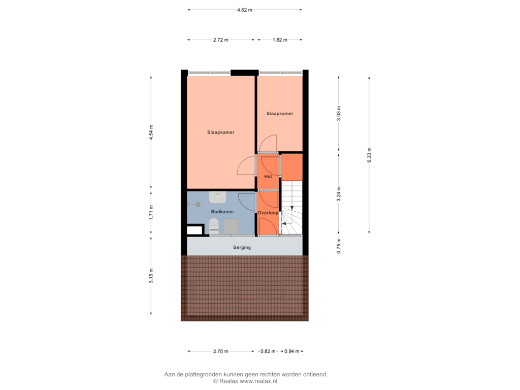 Bekijk plattegrond van Verdieping 1 van Bloemstede 423