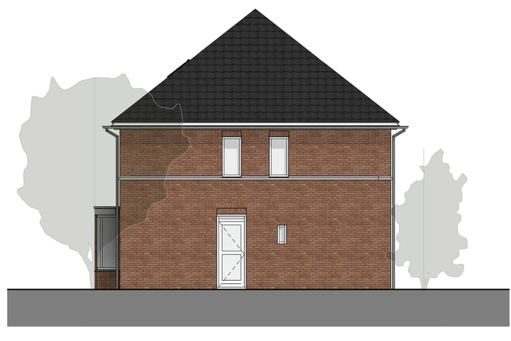 Bekijk foto 3 van 2 onder 1 kapwoningen (Bouwnr. 2)