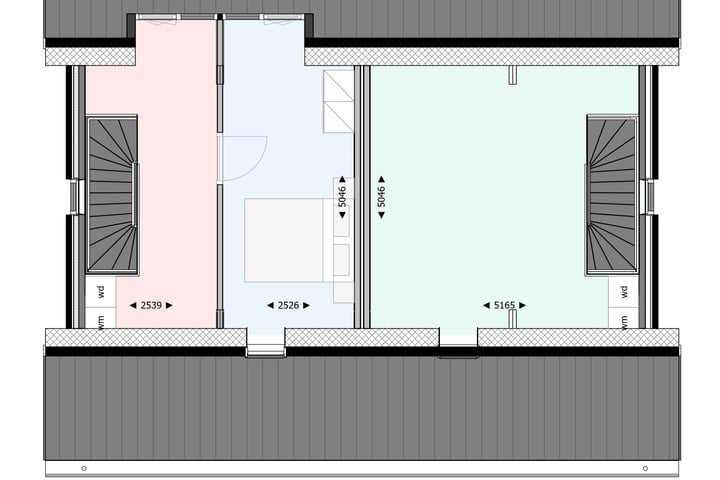 Bekijk foto 8 van 2 onder 1 kapwoningen (Bouwnr. 4)