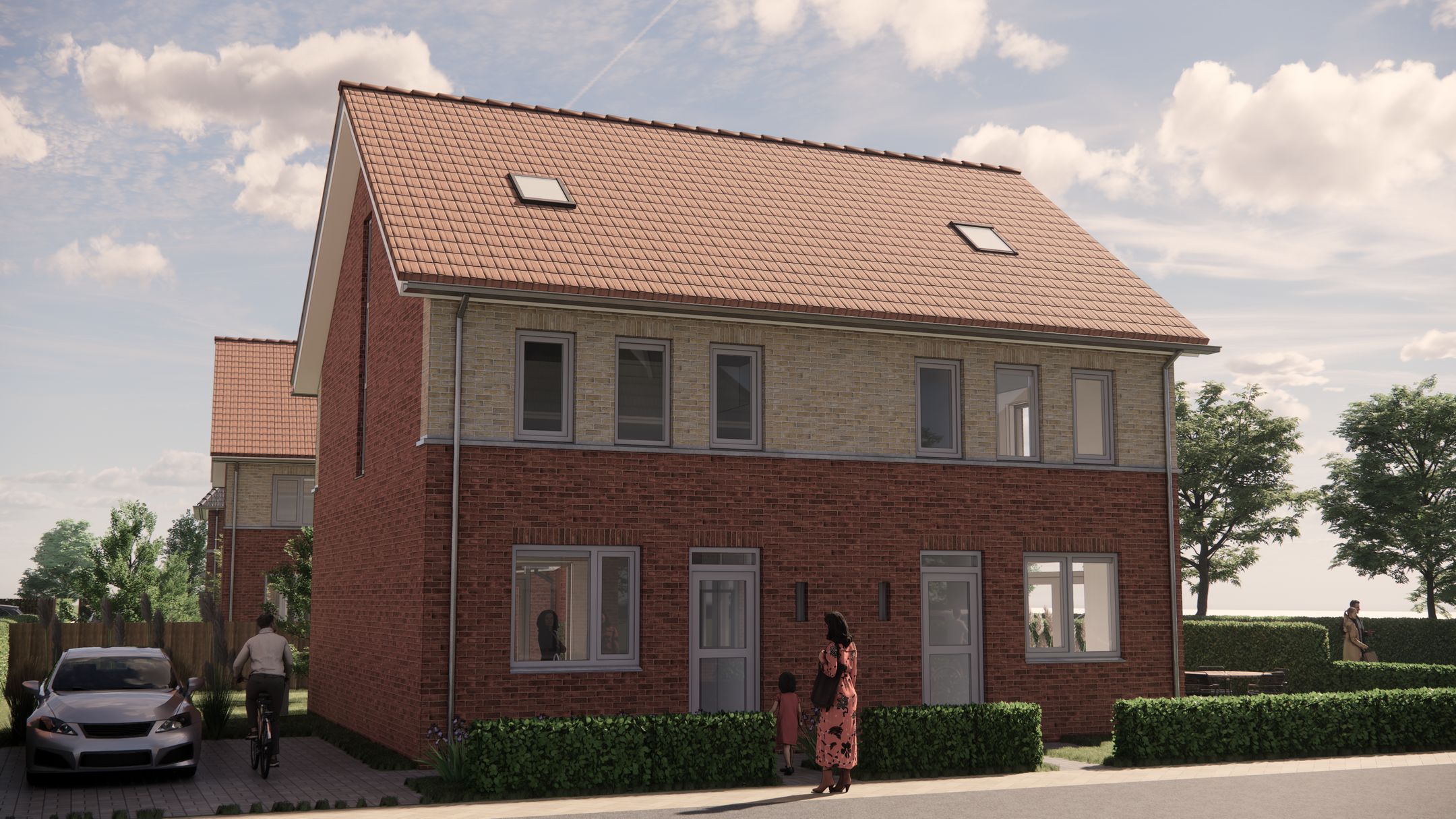 2 onder 1 kapwoningen (Bouwnr. 20)