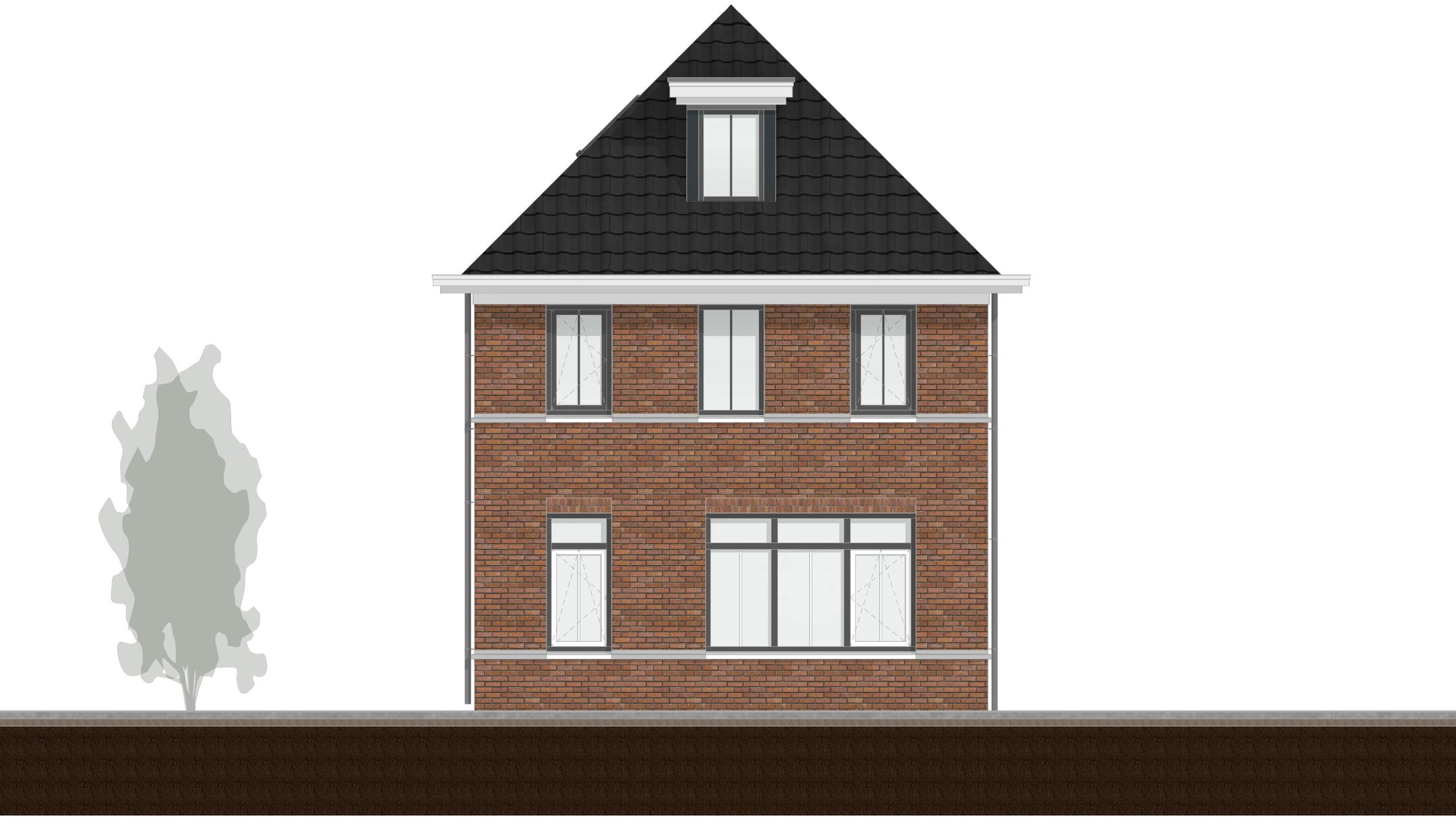 Foto 3 van Vrijstaande woningen (Bouwnr. 6)