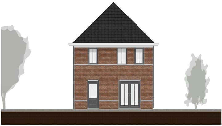 Foto 5 van Vrijstaande woningen (Bouwnr. 6)