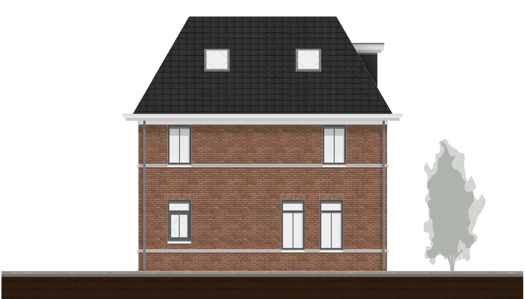 Foto 7 van Vrijstaande woningen (Bouwnr. 6)