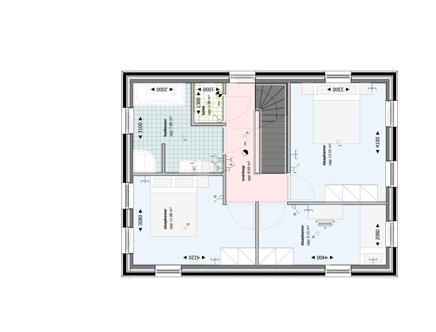 Foto 10 van Vrijstaande woningen (Bouwnr. 6)