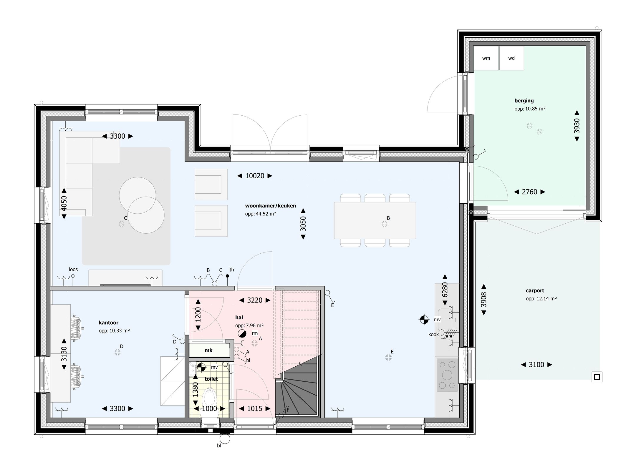 Foto 9 van Vrijstaande woningen (Bouwnr. 7)